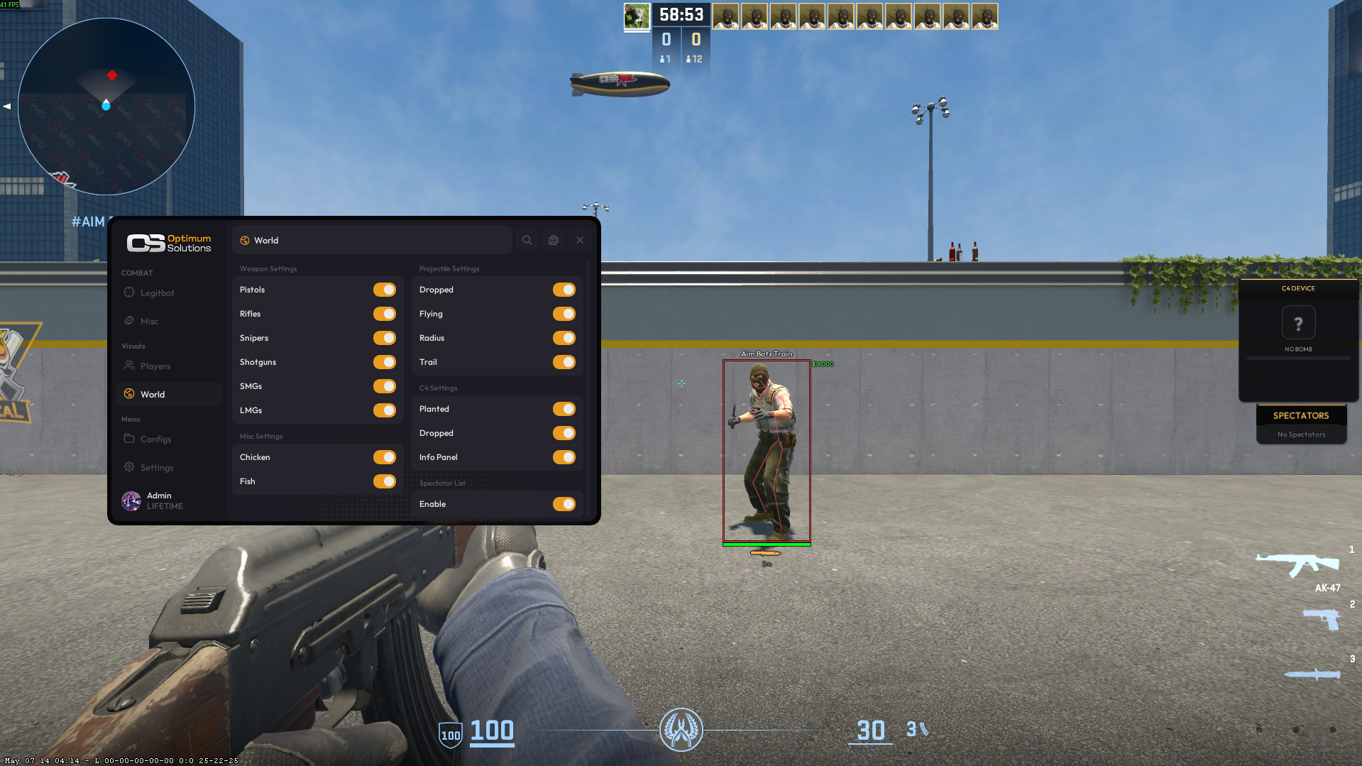 In-Game Visuals